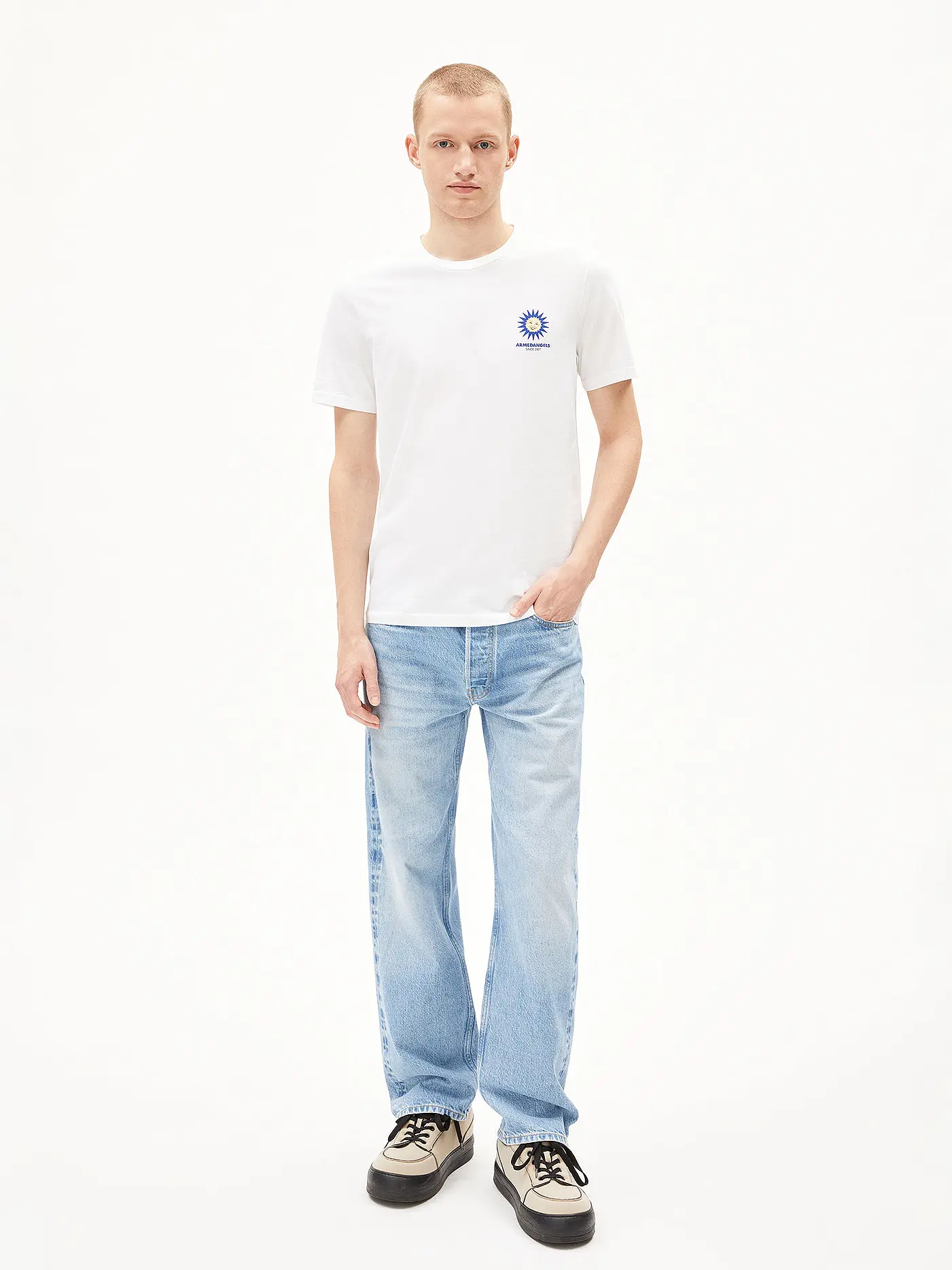 ARMEDANGELS | T-Shirt JAAMES | weiss